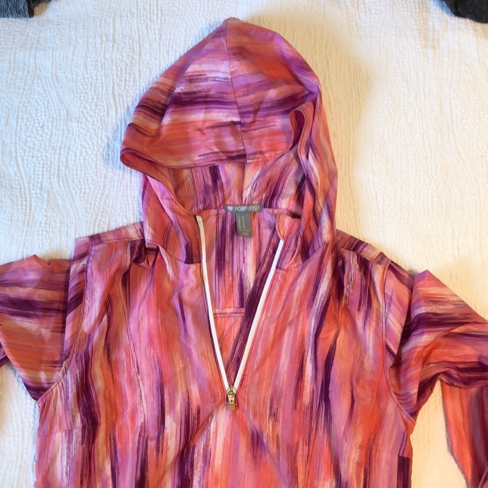 Pink windbreaker